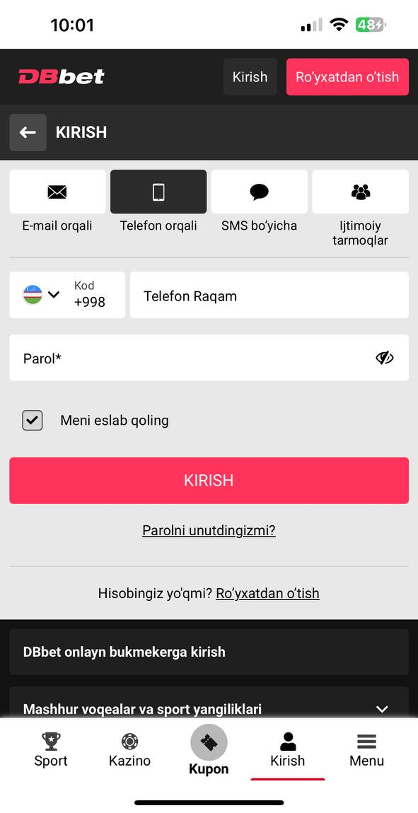 1XBET Androidga Yuklash (APK) - O'zbekiston uchun 1XBET Dasturini Yuklab Olish