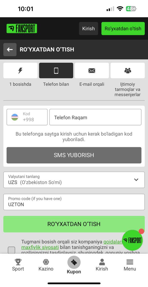 1XBET Androidga Yuklash (APK) - O'zbekiston uchun 1XBET Dasturini Yuklab Olish