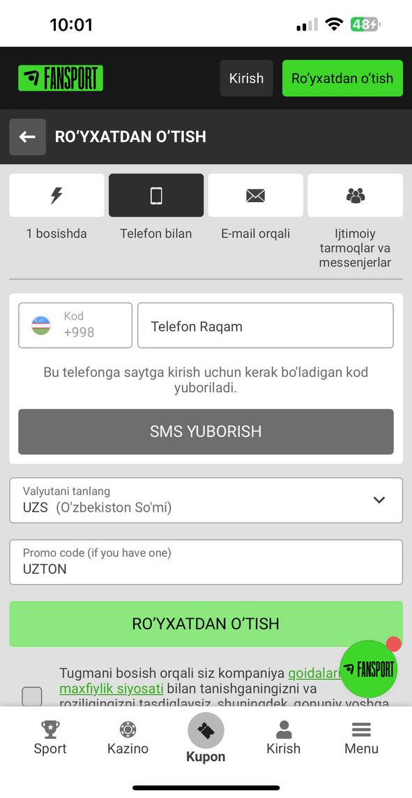 1XBET Androidga Yuklash (APK) - O'zbekiston uchun 1XBET Dasturini Yuklab Olish