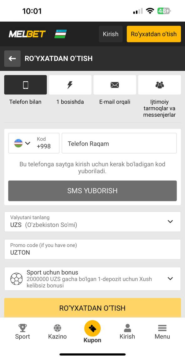 1XBET Androidga Yuklash (APK) - O'zbekiston uchun 1XBET Dasturini Yuklab Olish