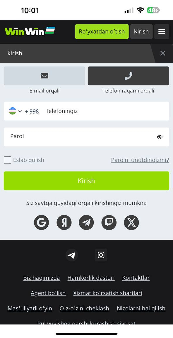 1XBET Androidga Yuklash (APK) - O'zbekiston uchun 1XBET Dasturini Yuklab Olish